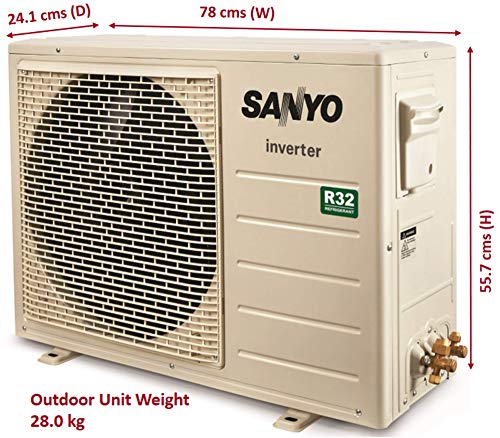Sanyo 1.5 Ton 3-Star Inverter Split AC