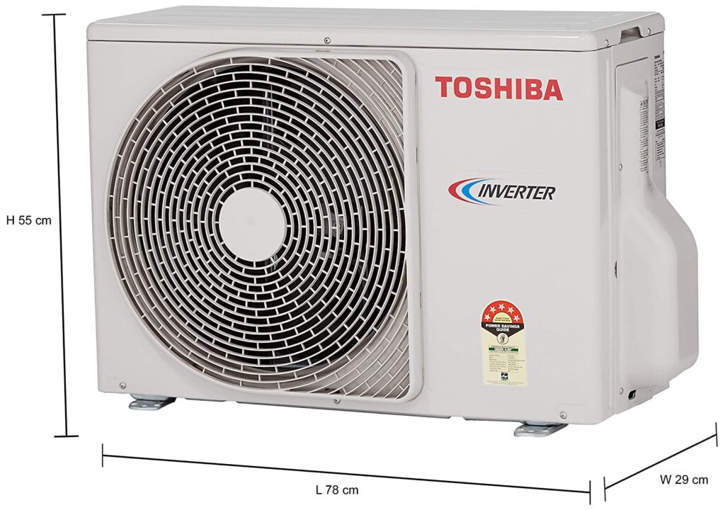Toshiba 1.5 Ton 5-Star Inverter Split AC
