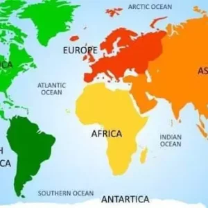 List of Continents with their Facts