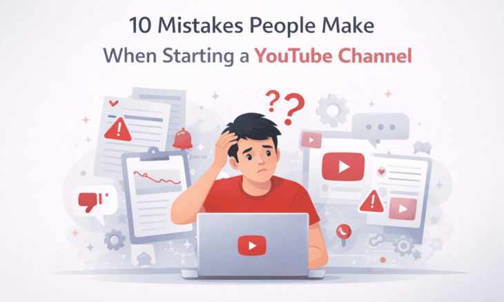YouTube Channel Mistakes